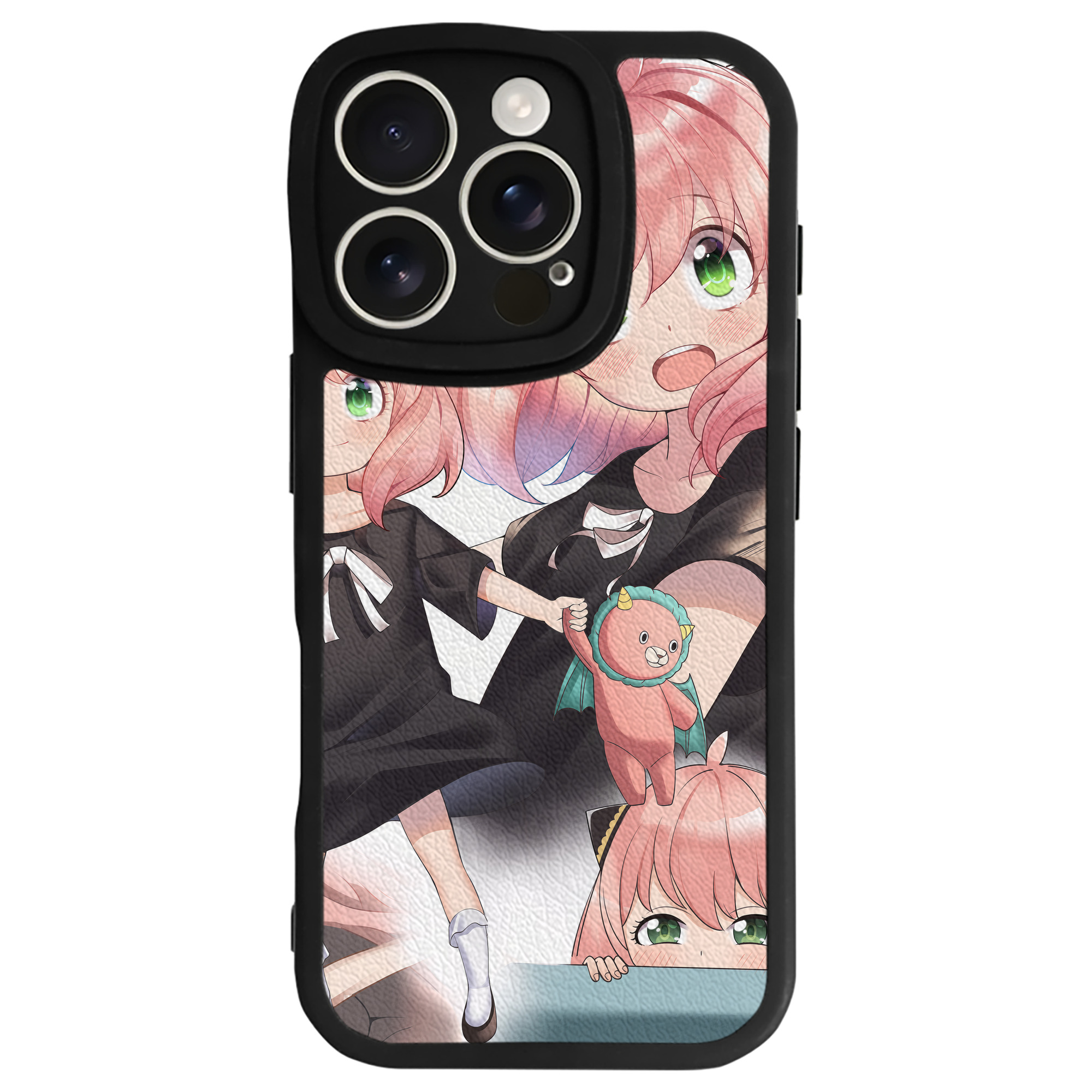 （画像用） SPY×FAMILY间谍家家酒 【iPhone 16シリーズ対応】シリコンスマホケース（レザー調） 材質：シリコン